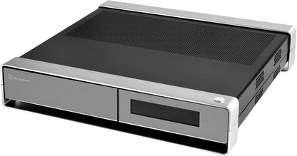 SilverStone 10125 SST-ML02B-MXR - Milo Slim HTPC Micro ATX Silent Computer Case
