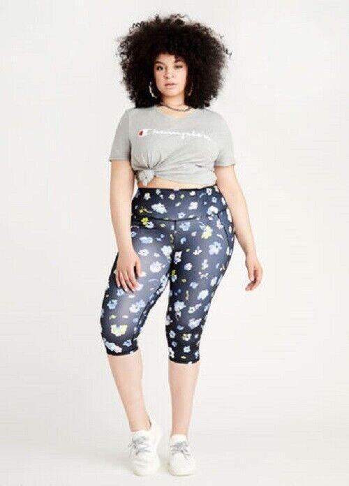 Champion Plus Absolute Eco Knee Tights, ORGANIC FLOWER, 2X