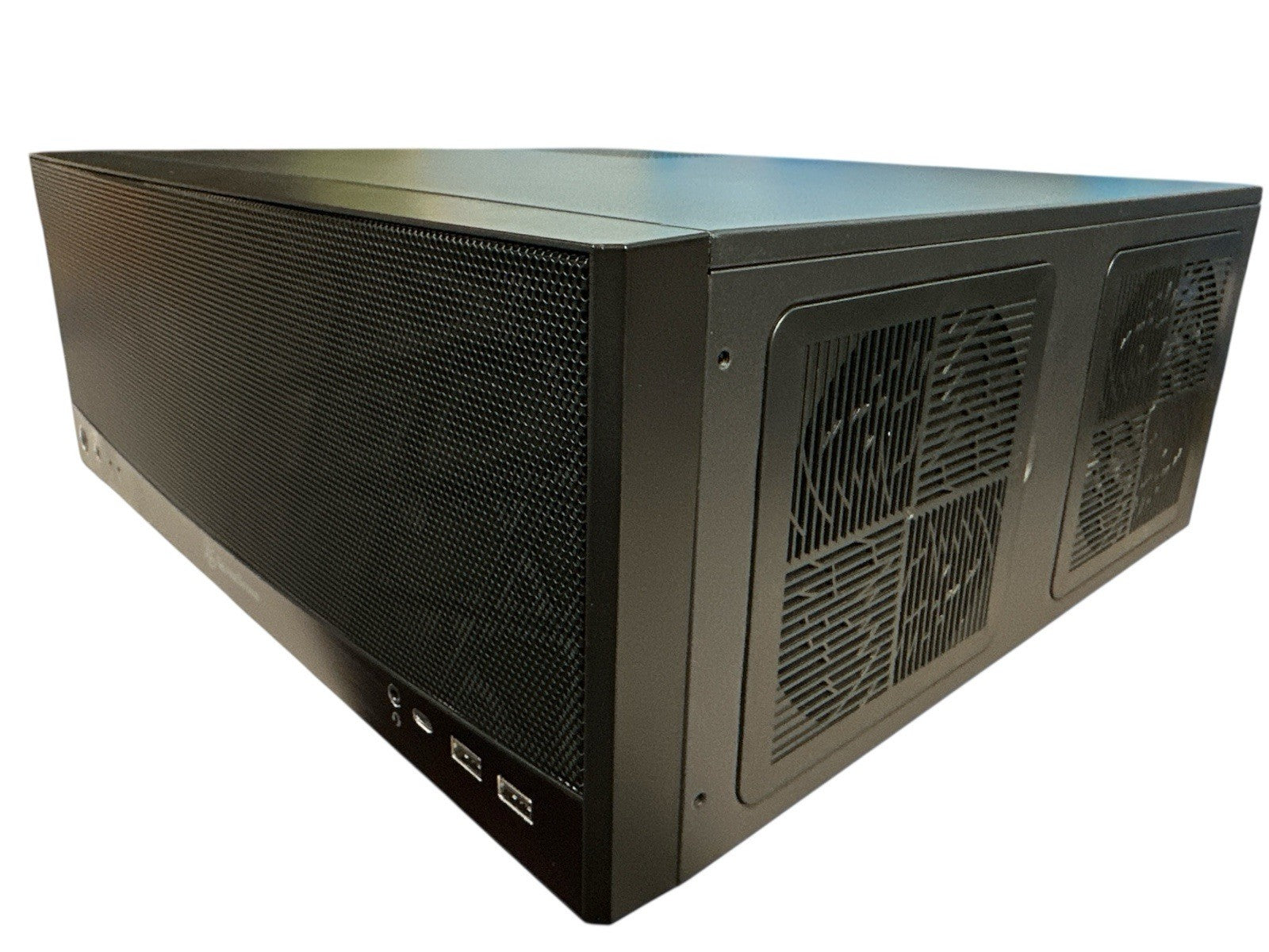 SilverStone Compact ATX Home Theater PC HTPC Case with 240mm Radiator Support