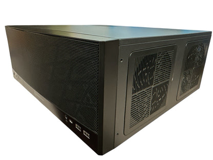 SilverStone Compact ATX Home Theater PC HTPC Case with 240mm Radiator Support