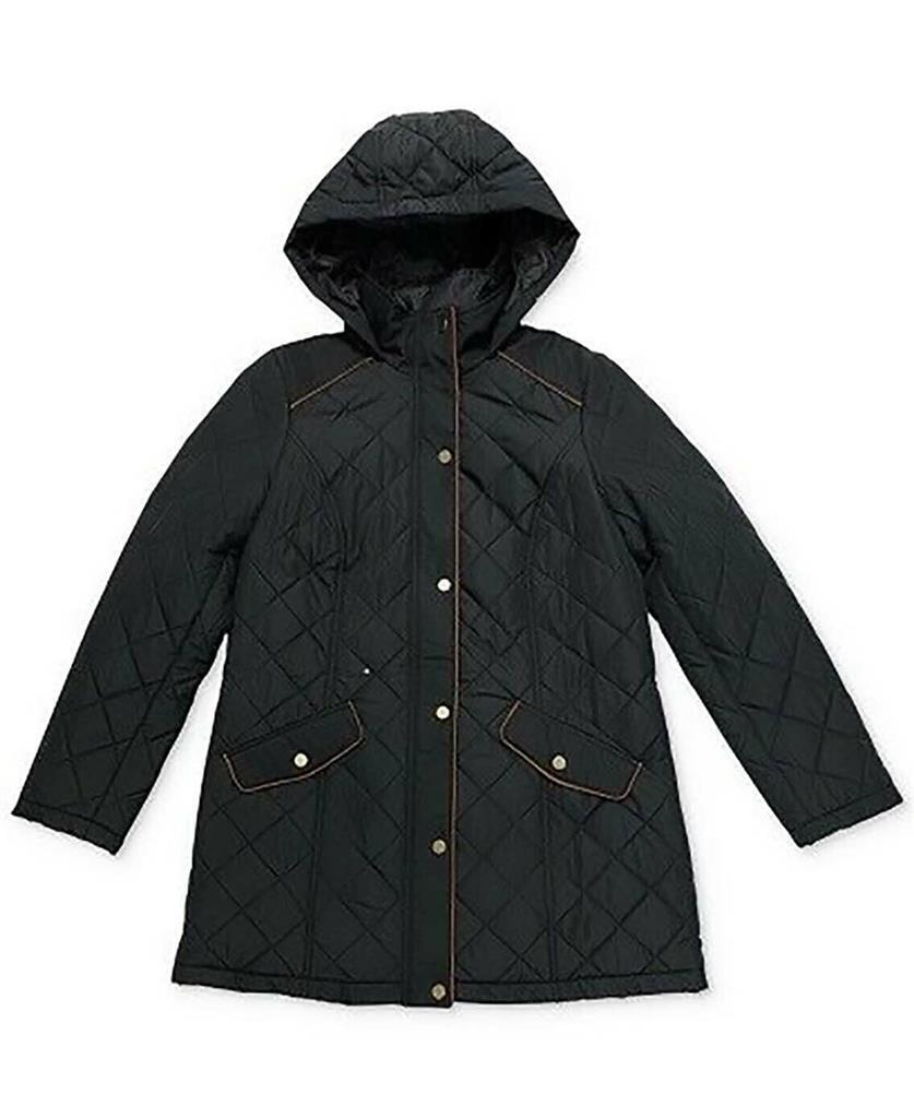 Charter Club Womens Quilted Jacket, DEEP BLACK, M 