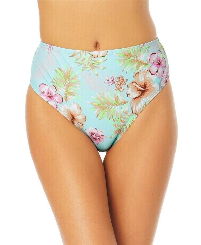 California Waves Swim Floral Bikini Bottom, MULTI COLOR, S