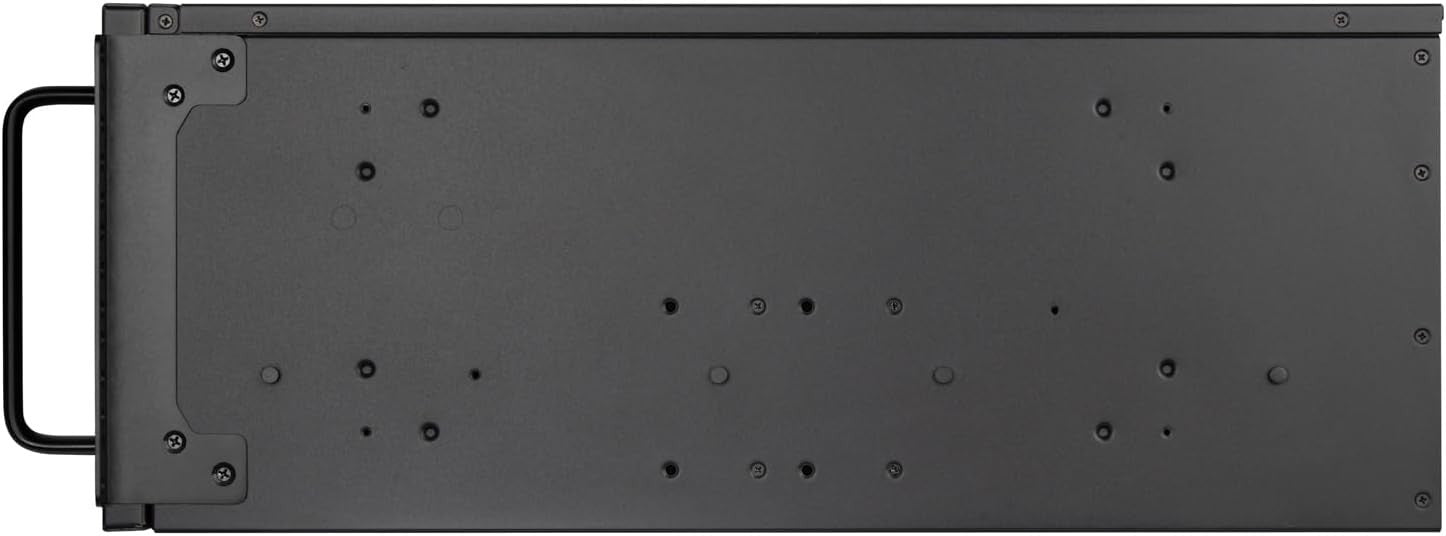 Silverstone RM52 5U Rackmount Server Chassis, Dual 360mm Liquid Cooling Capabil