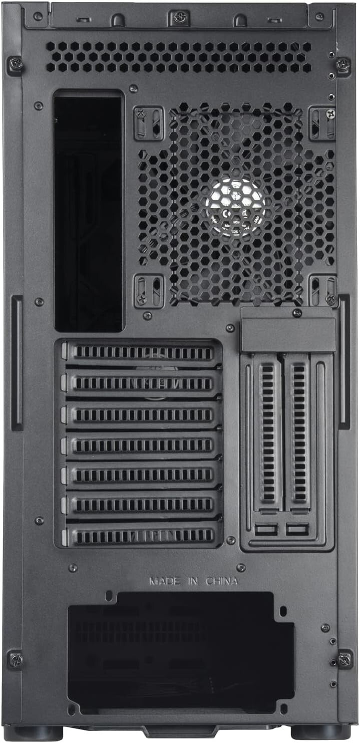 SilverStone SETA Q1 Silent Mid Tower Case with Soundproofing SST-SEQ1B (READ)