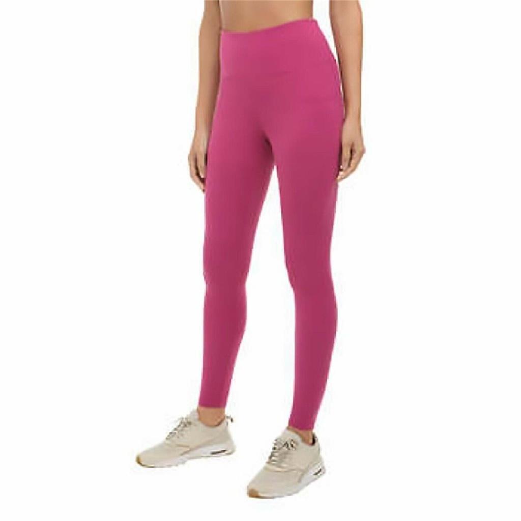 Danskin Women's Lightweight Contour High Waist Legging, BERRY, S