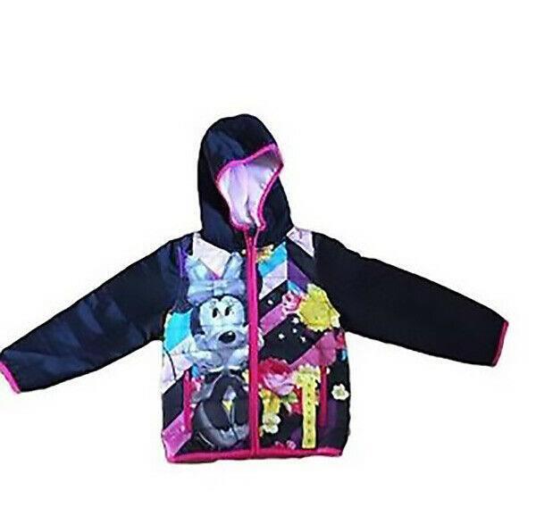 Disney's Minnie Mouse Toddler Girl Hooded Puffer Jacket, Multicolor,  Size 6X