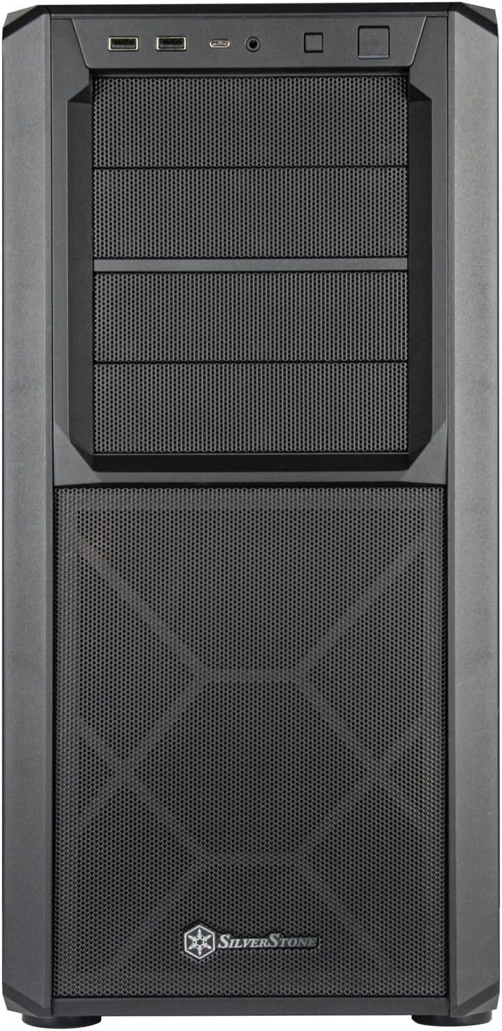 Silverstone SETA D1 Minimalistic Mid-tower ATX chassis, immense storage Capacity