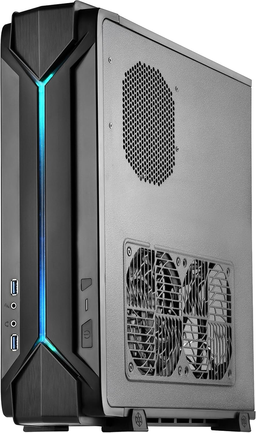 Silverstone SST-RVZ03B Mini-ITX/Mini-DTX Slim Desktop/HTPC Case