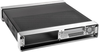 SilverStone 10125 SST-ML02B-MXR - Milo Slim HTPC Micro ATX Silent Computer Case