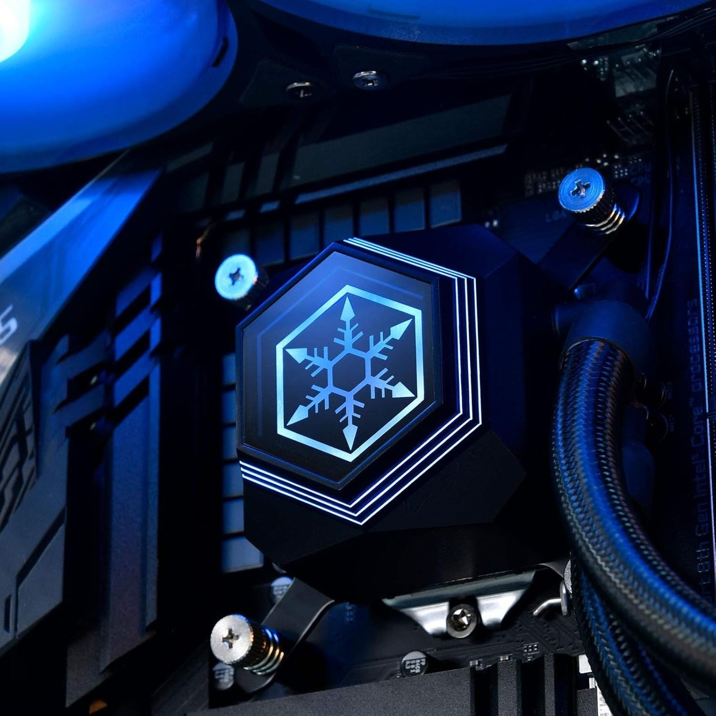 SILVERSTONE SST-PF240-ARGB-V2 240mm, Premium All-in-One Liquid Cooler with ARGB