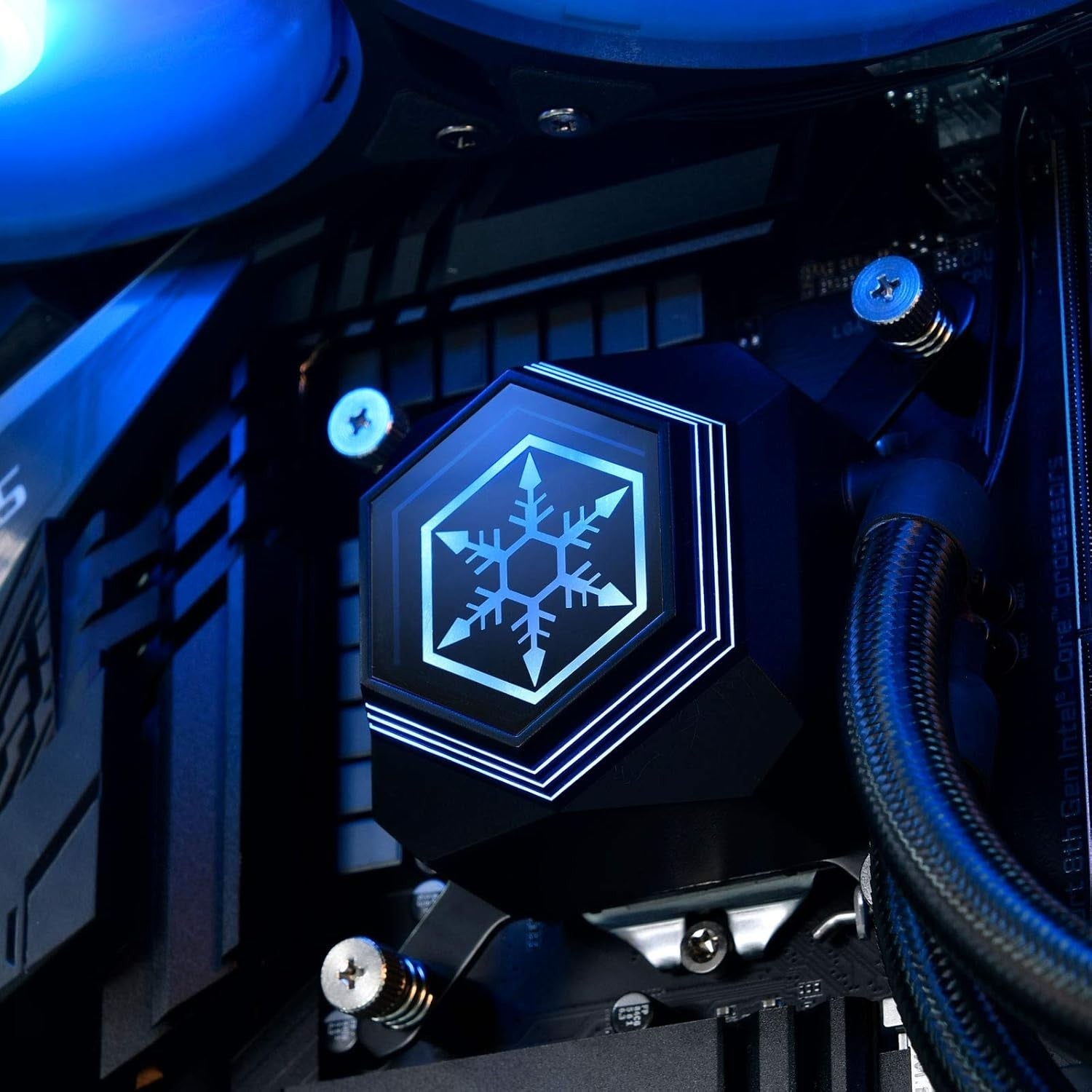 SILVERSTONE SST-PF240-ARGB-V2 240mm, Premium All-in-One Liquid Cooler with ARGB