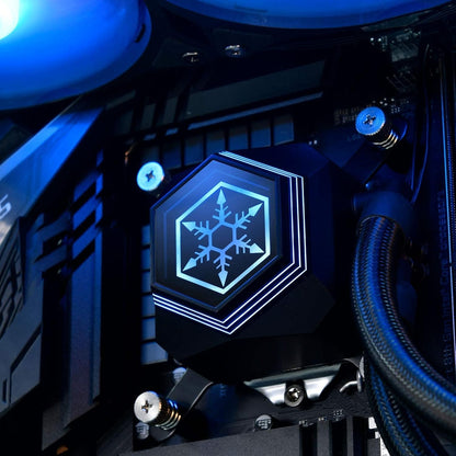 SILVERSTONE PERMA FROST series Addressable RGB compatible 240mm