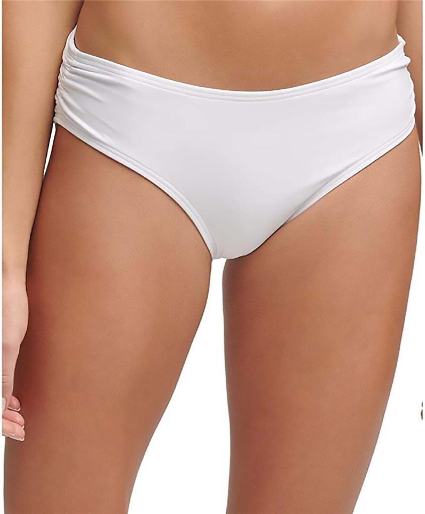 Calvin Klein Clean Shirred Hipster Soft White SM (US 4-6)