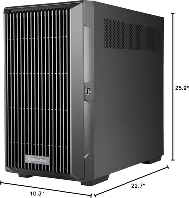 SilverStone CS382B 8-Bay SAS-12G / SATA-6G Hot-swappable High Perform Micro-ATX
