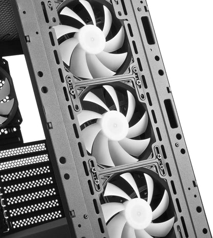 Silverstone FARA R1 PRO, Tempered Glass, mid Tower ATX Chassis with 4 ARGB Fans