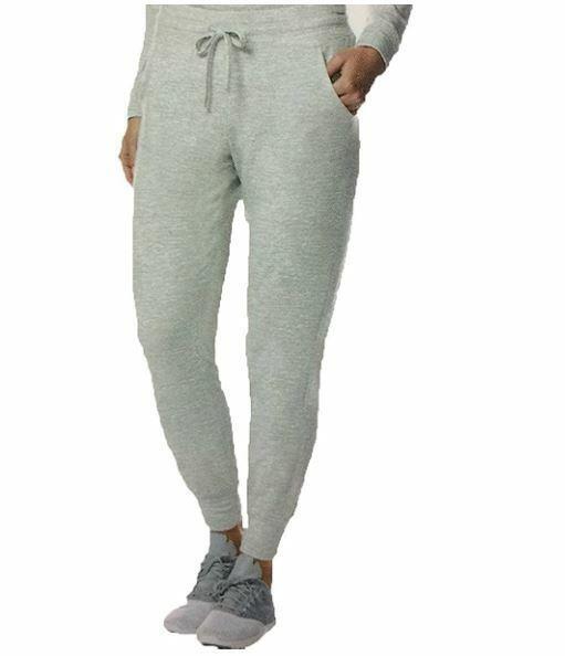 32 Degrees Ladies' Fleece Jogger Pant, WHITE SPACE DYE, XL