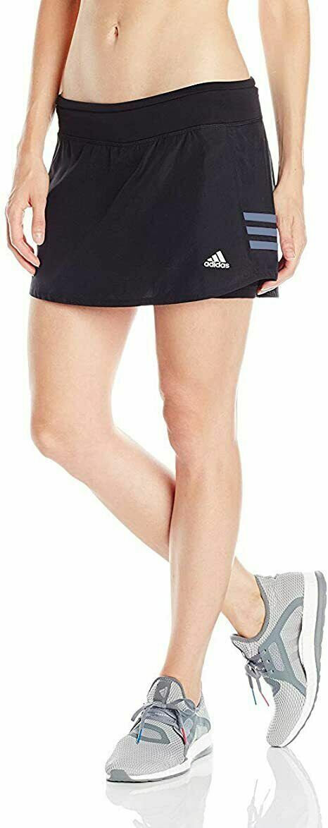 adidas Womens Response Running Skort BLACK - PURPLE XL 6"