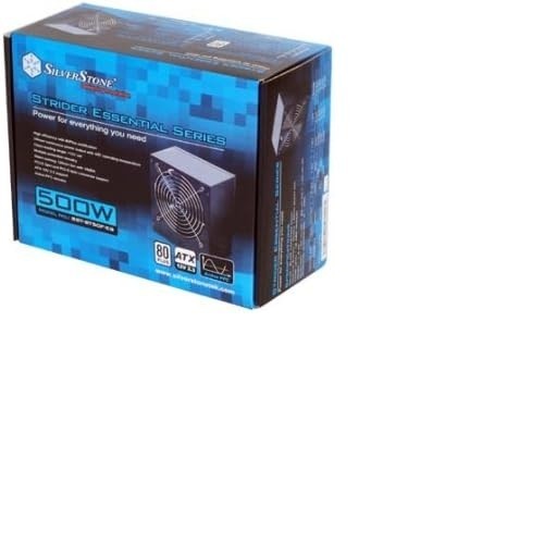 Silverstone Strider 500W, 80 Plus, Active PFC Power Supply ST50F-ES (Black)