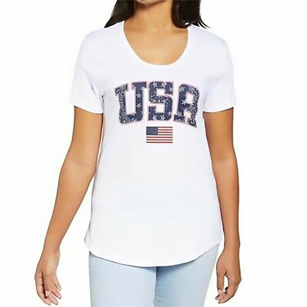 Galt Women's Freedom Tee, WHITE, XS 