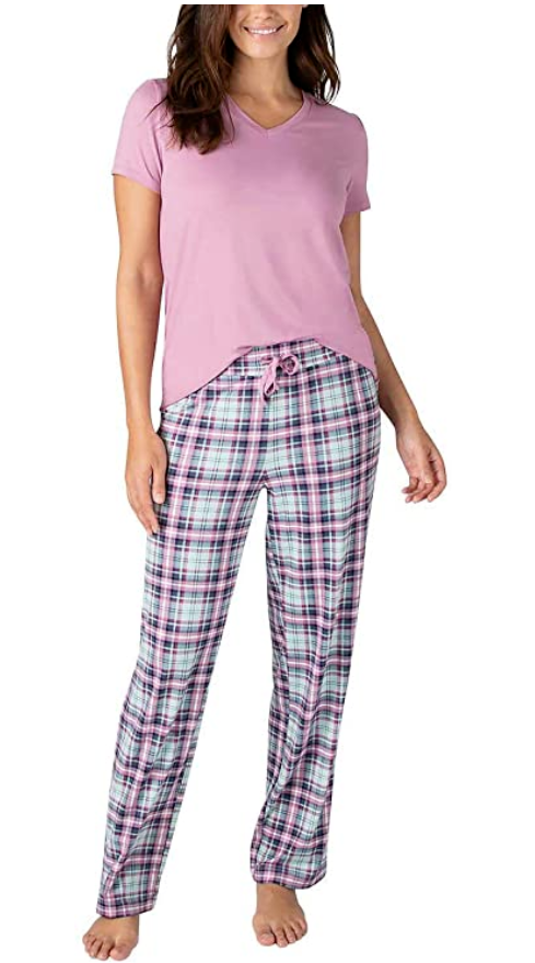 Eddie Bauer Women's Ladies' 1 Piece Pajama Top, Pink, Small