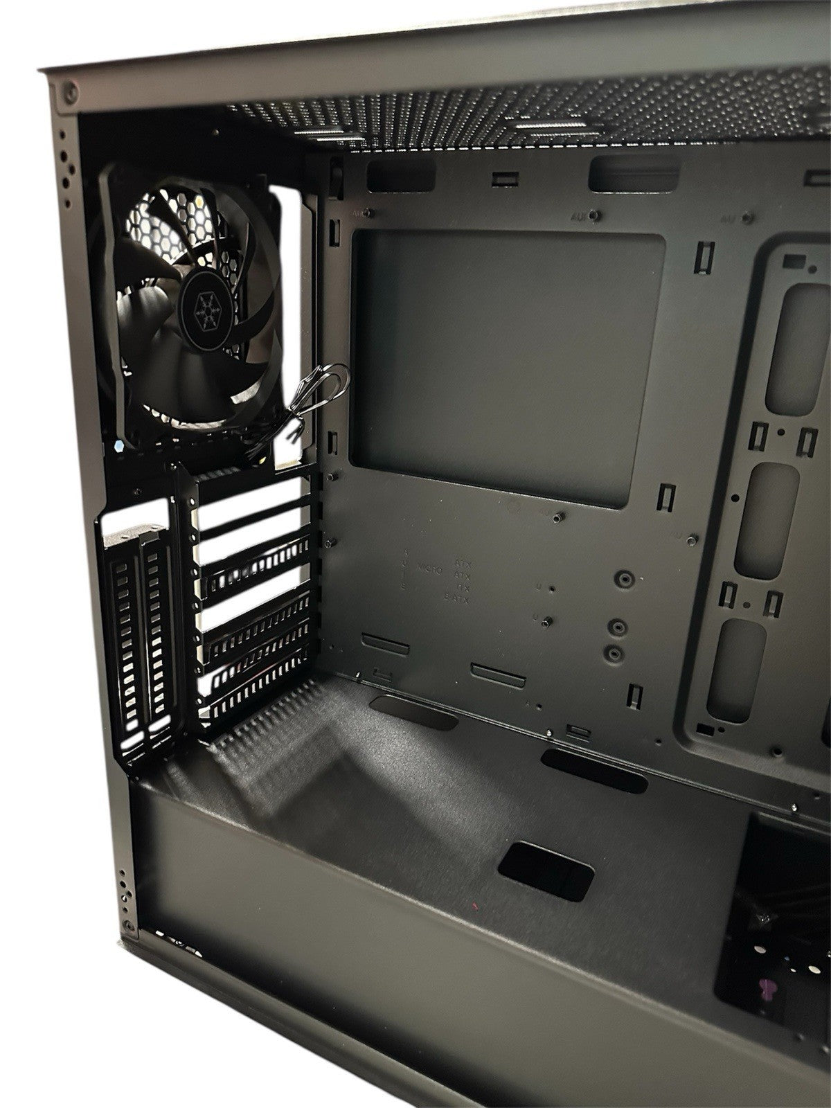 SilverStone FAR1B-V2 Stylish and Distinct Tempered Glass Mid Tower ATX Chassis