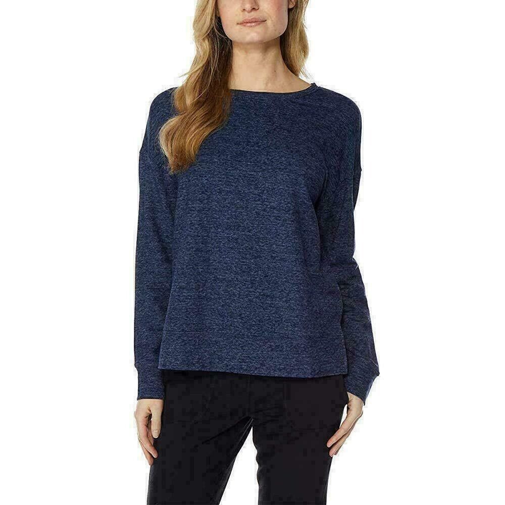 32 Degrees Ladies' Soft Fleece Top, HEATHER BLUE, M 