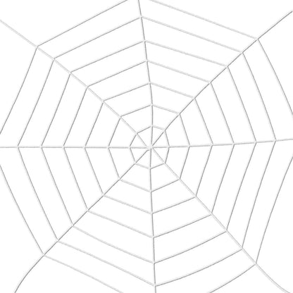Spider Web Decoration 4.9ft White Coils Fake Spider Webs Scary Hanging Spiderweb for House Outdoor Indoor Decor Halloween Party Cobwebs Favors Supplies
