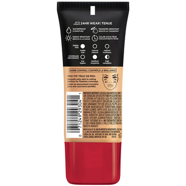 L'Oreal Paris Makeup Infallible Pro-Matte Liquid Longwear Foundation, 105 Natural Beige, 1 fl; oz.