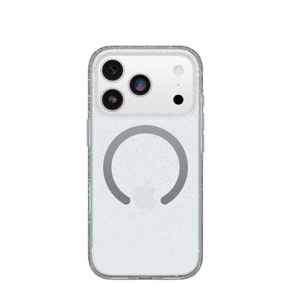 OtterBox iPhone 17 Symmetry Series Clear Case - Golden Bloom - Green