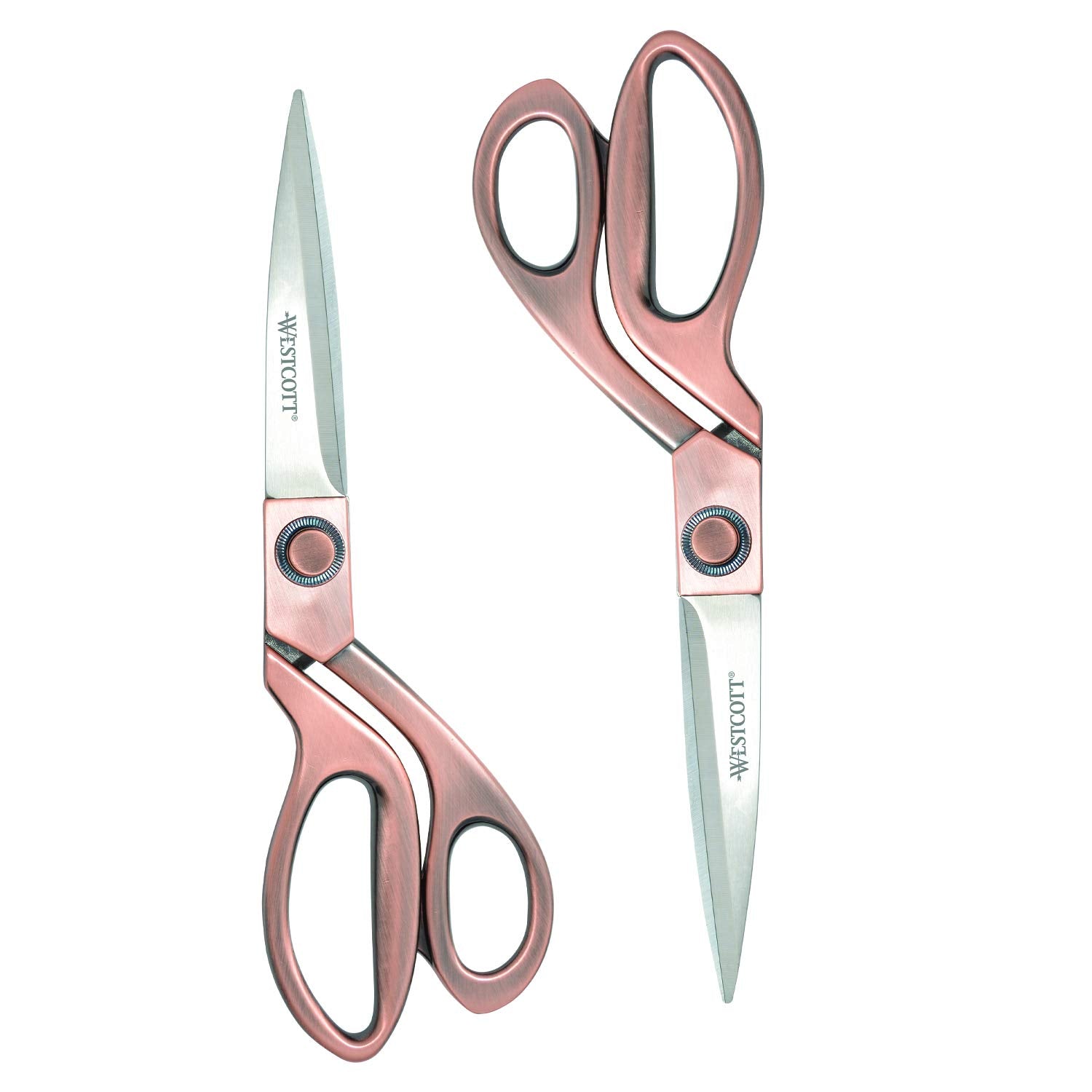 Westcott 17196 8-Inch Stainless Steel Gold Scissors For Office and Home