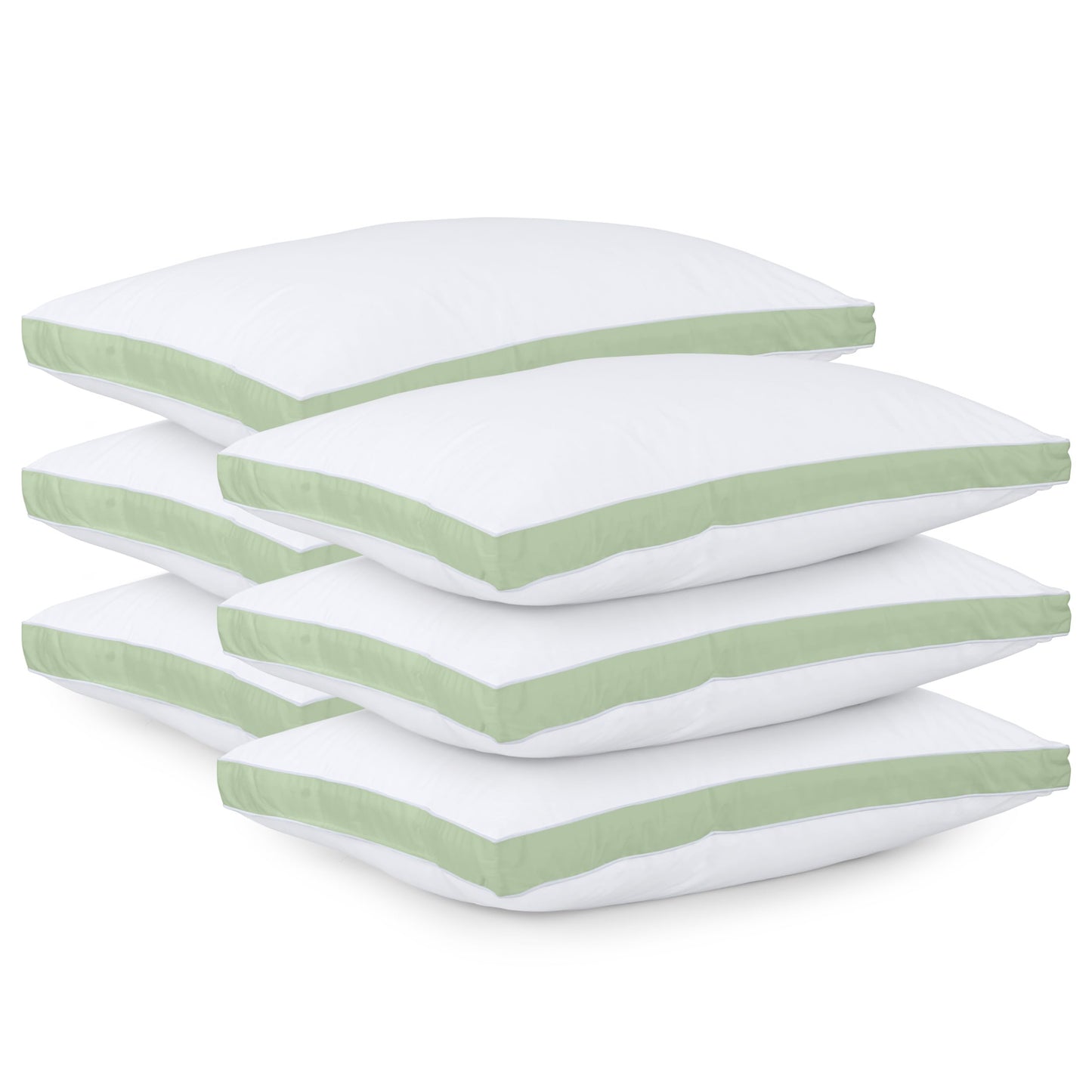 Utopia Bedding Bed Pillows for Sleeping Queen Size (White), Set of 2, Cooling Hotel Quality, Gusseted Pillow for Back, Stomach or Side Sleepers