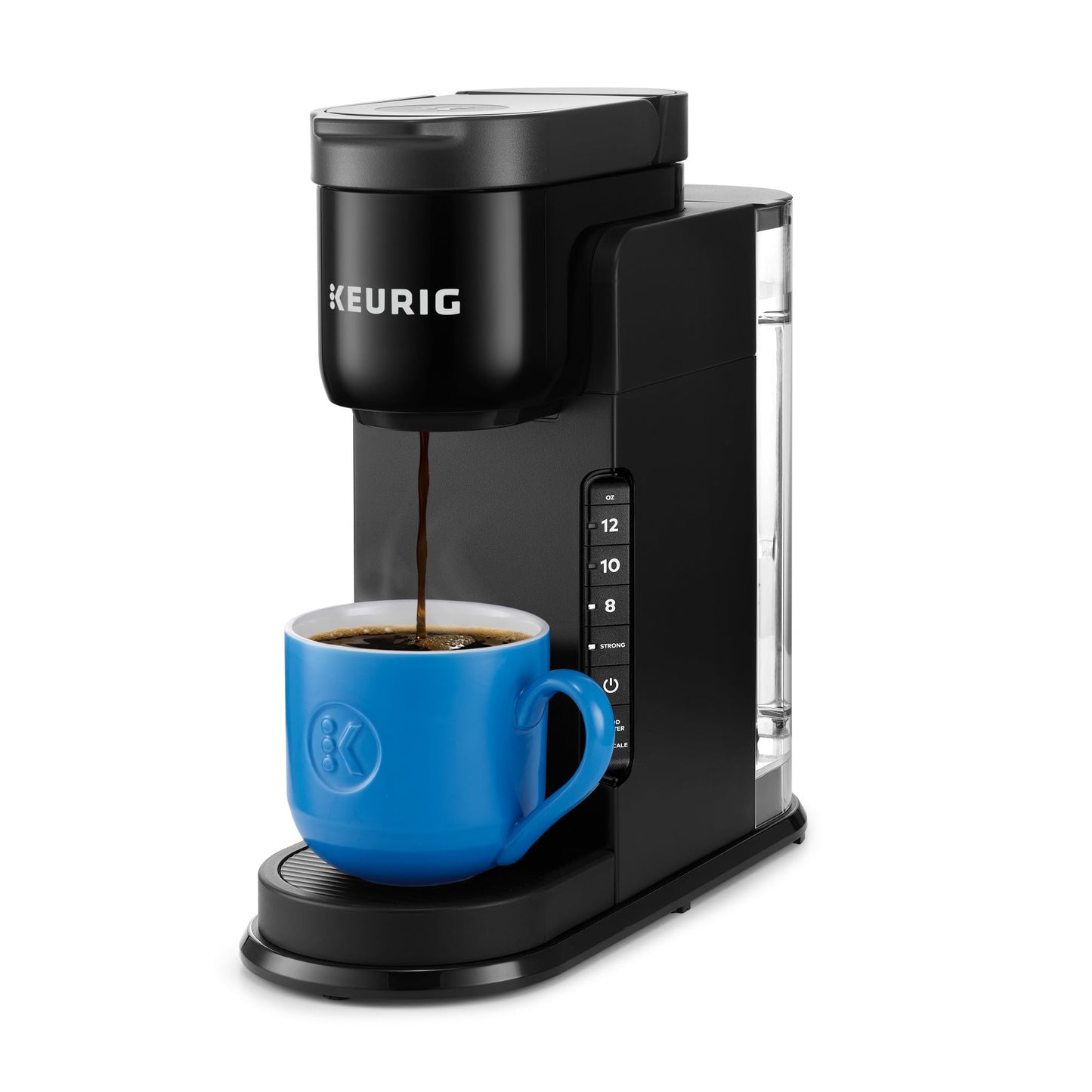 Keurig K-Express Single Serve K-Cup Pod Coffee Maker, 3 Brew Sizes, Strong Button Feature, 42oz Removable Reservoir, Mint