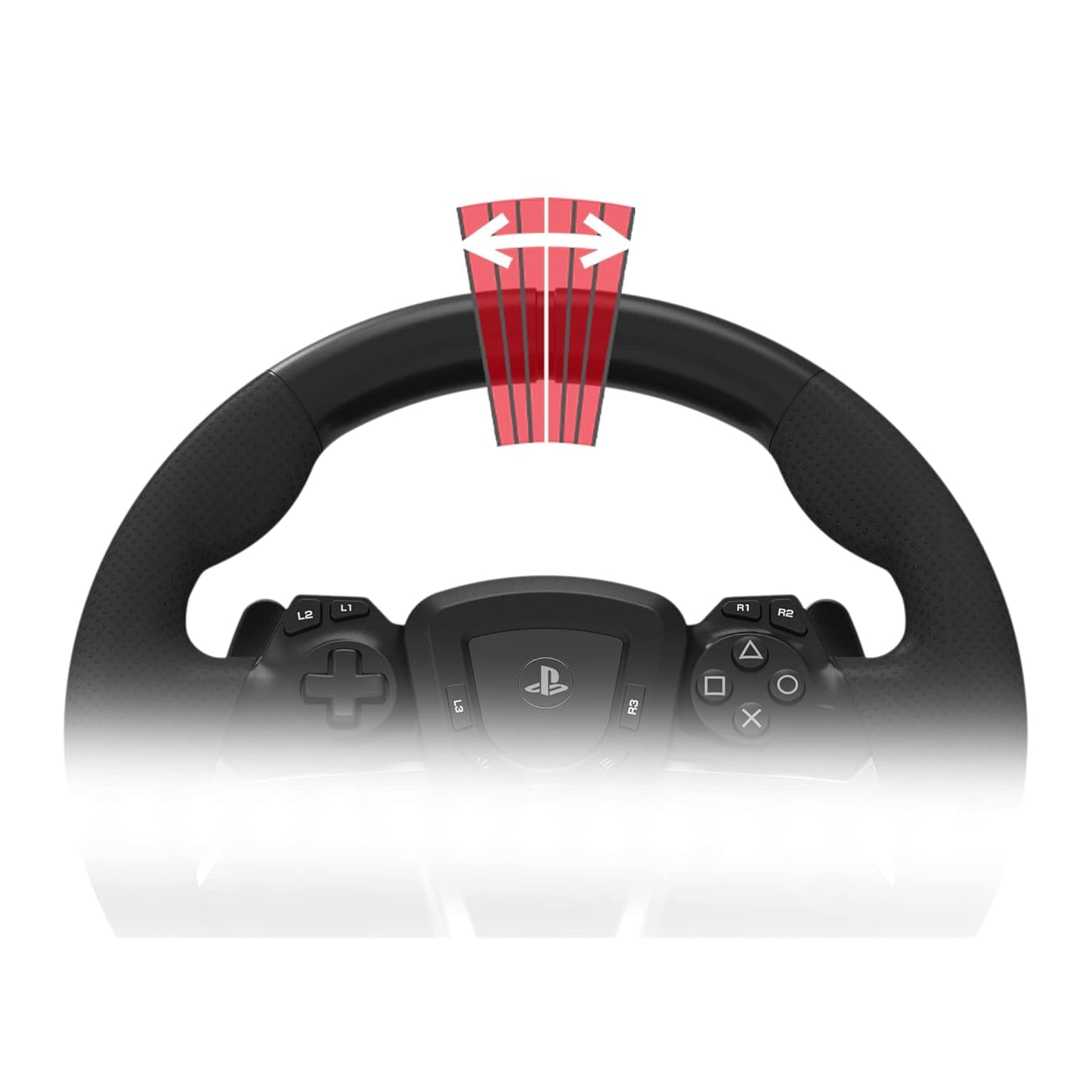 HORI Racing Wheel Apex for Playstation 5, PlayStation 4 and PC - Officially Licensed by Sony - Compatible with Gran Turismo 7
