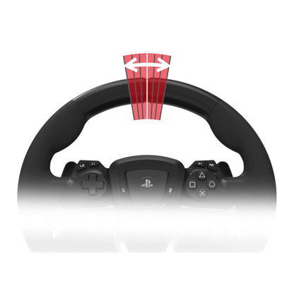 HORI Racing Wheel Apex for Playstation 5, PlayStation 4 and PC - Officially Licensed by Sony - Compatible with Gran Turismo 7