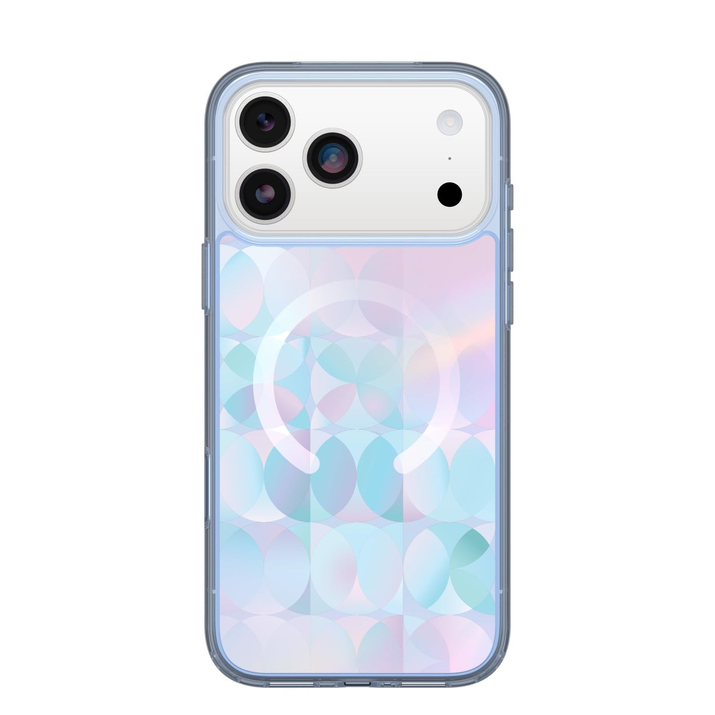 OtterBox iPhone 17 Symmetry Series Clear Case - Golden Bloom - Green