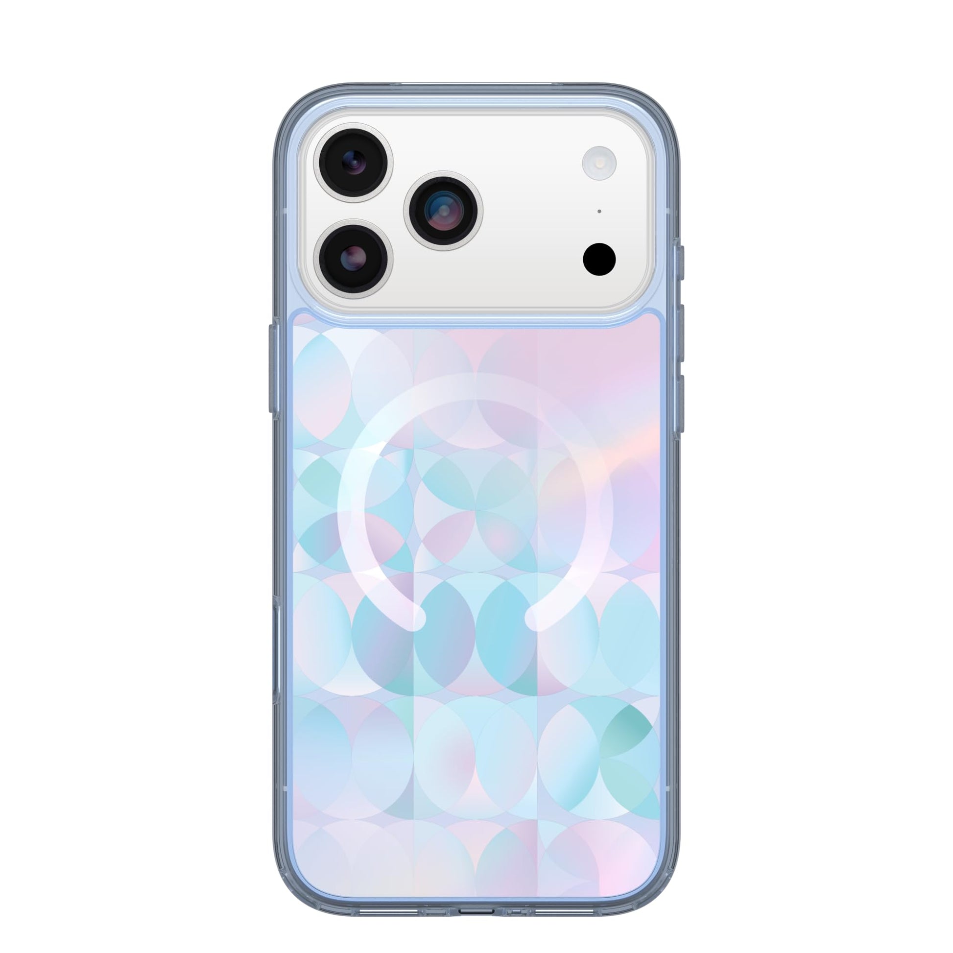 OtterBox iPhone 17 Symmetry Series Clear Case - Golden Bloom - Green