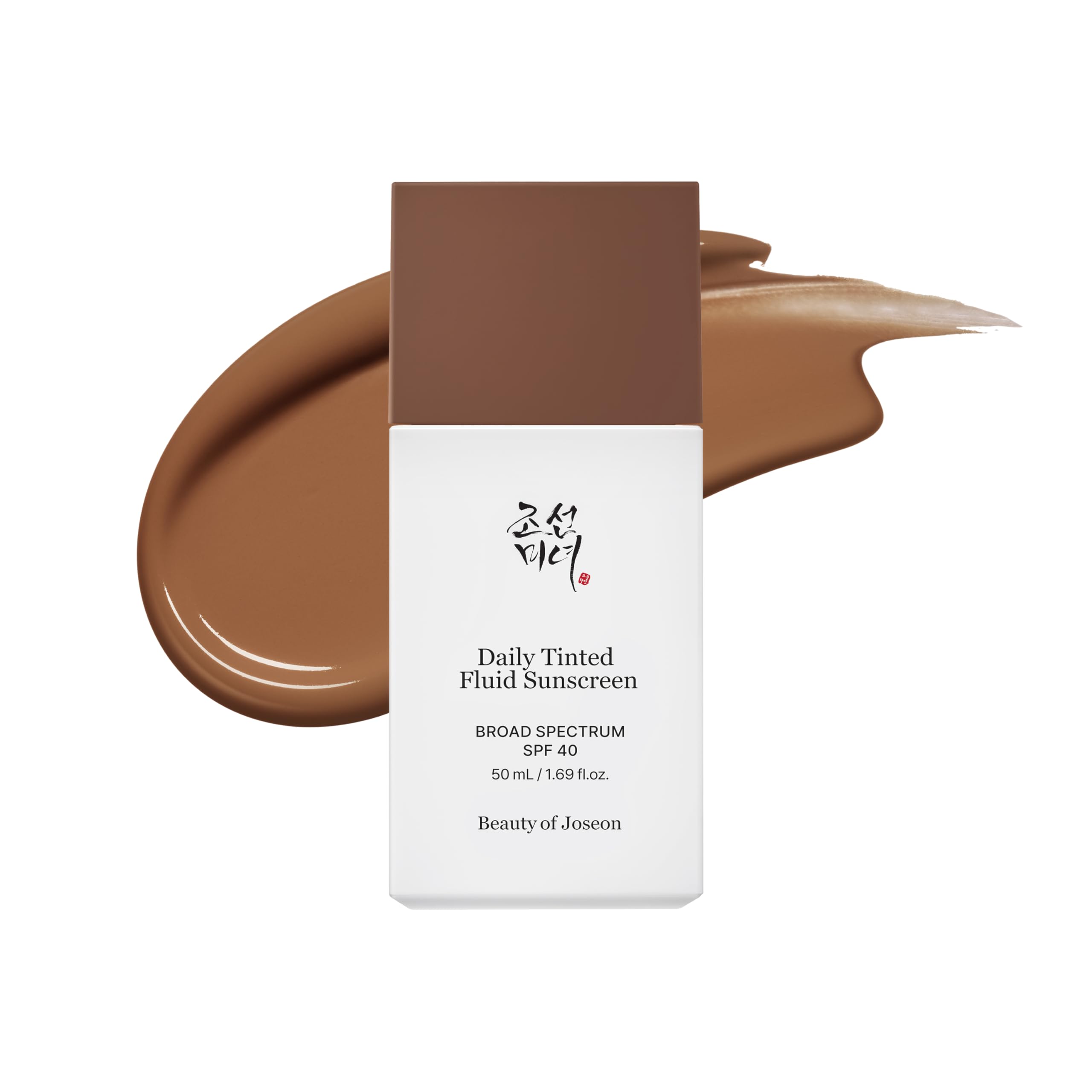 Beauty of Joseon Daily Tinted Fluid Sunscreen 12 Shades for Face Moisturizing Broad Spectrum SPF 40 Korean Skincare 50ml, 1.69 fl.oz #LN110