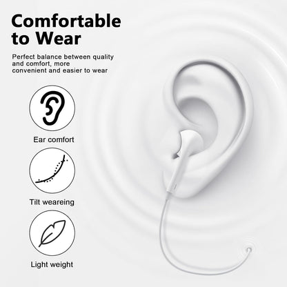 2 Pack USB C Headphones for iPhone 16 15, Type C Earphones with Microphone & Remote Control Noise Cancelling Wired Earbuds USB C for iPhone 16 15 Pro Max, iPad Pro, Galaxy S25 S24 Ultra, Pixel 9/8/7