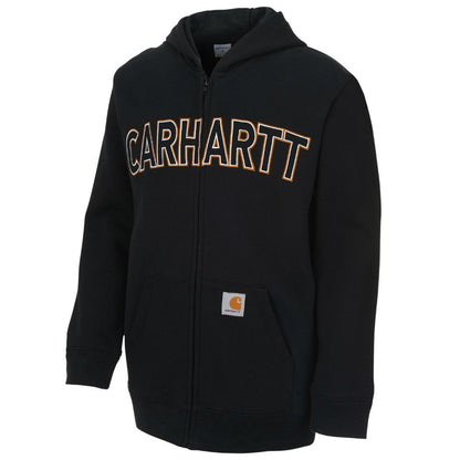 Carhartt Boys' Zip-up Hooded Long Sleeve Sweatshirt