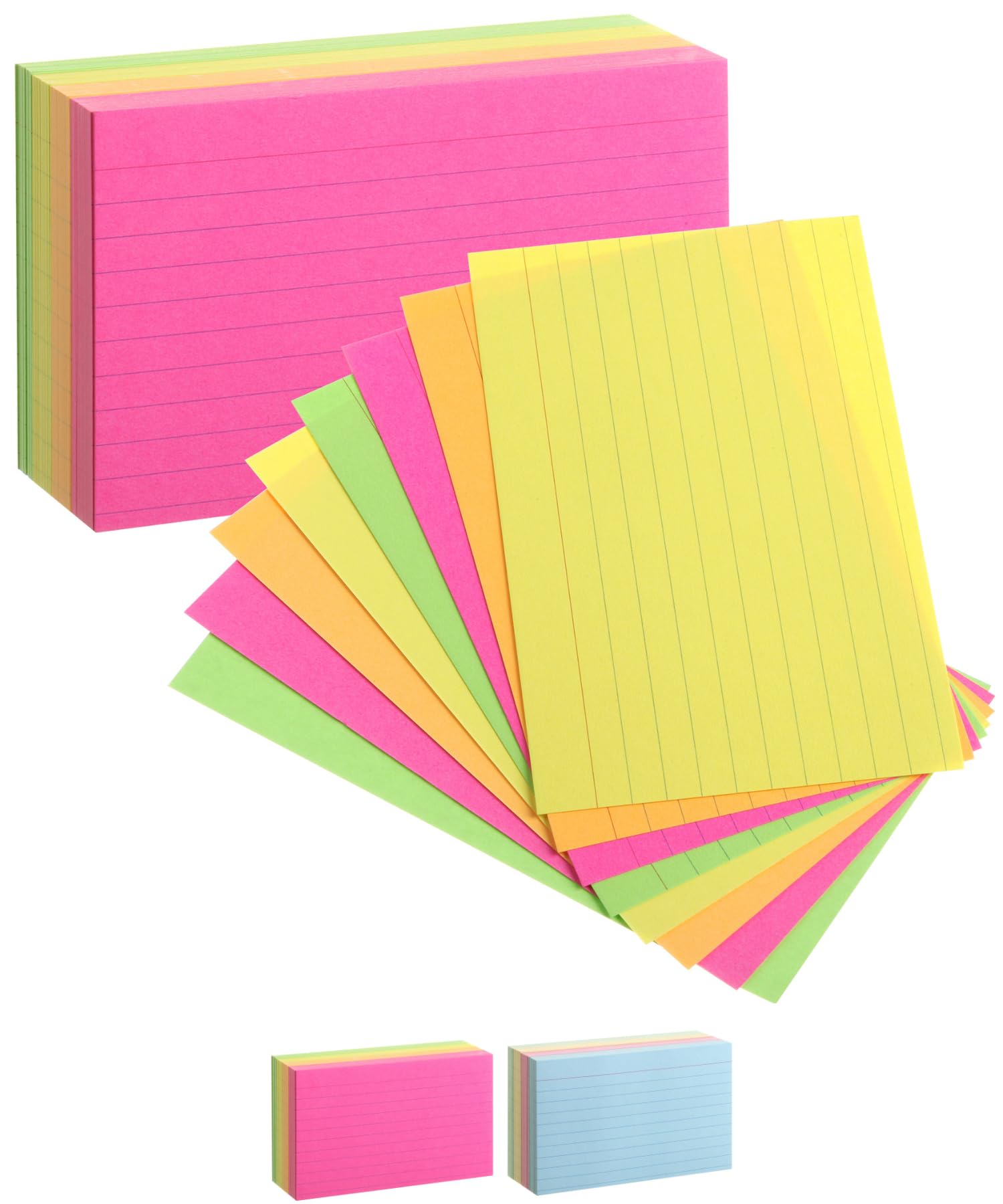 Mr. Pen- Pastel 3" x 5", 180 Lined Index Cards, Note Cards, Flash Cards, Study Cards, Notecards for Studying, Ruled Flashcards for Studying, Back to School Supplies