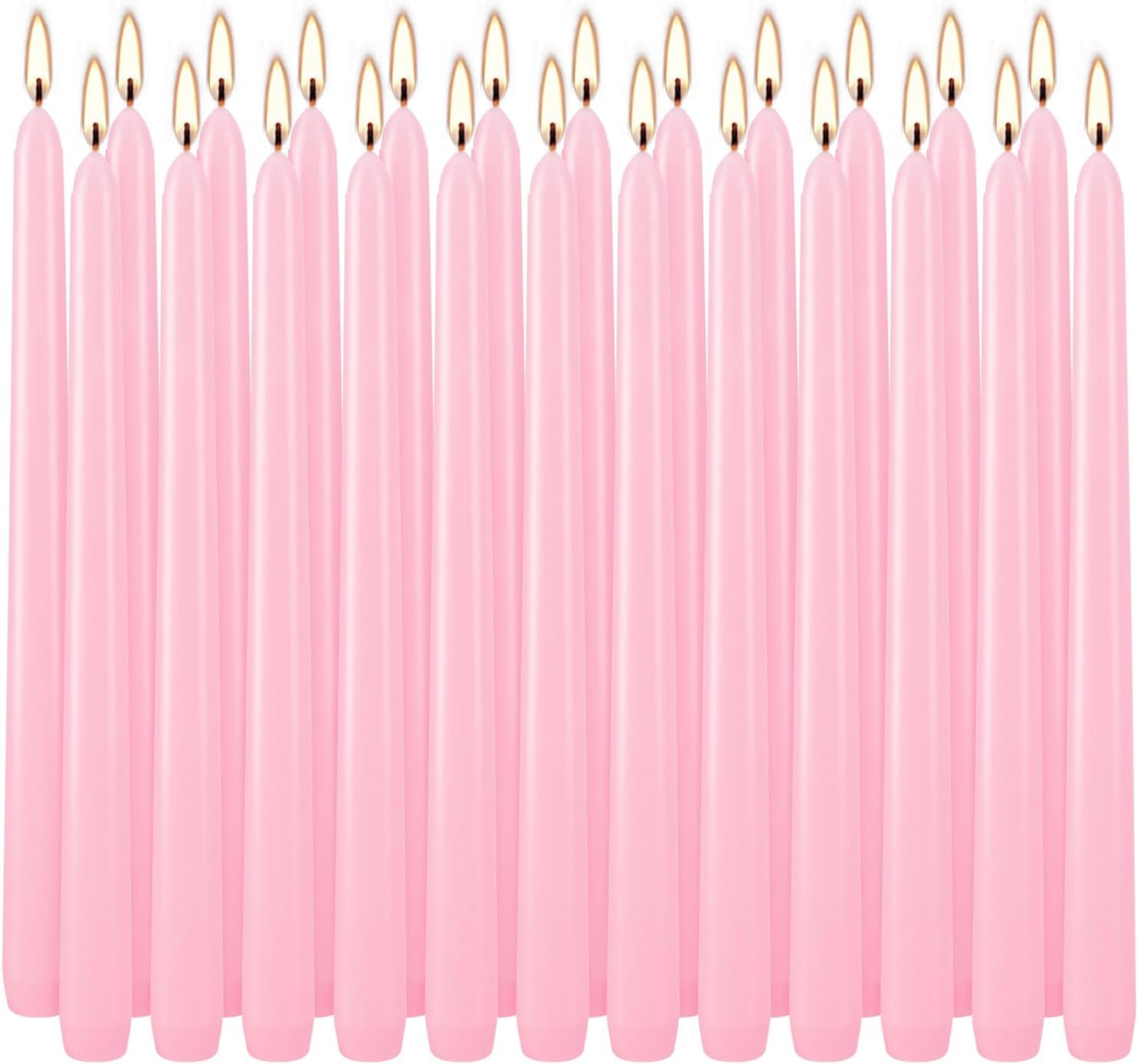 12PCS 10-Inch Black Bleeding Taper Candles,Vampire Tears Taper Candles- Unscented Ideal for Halloween, Christmas, Rituals, and Themed Party Decor