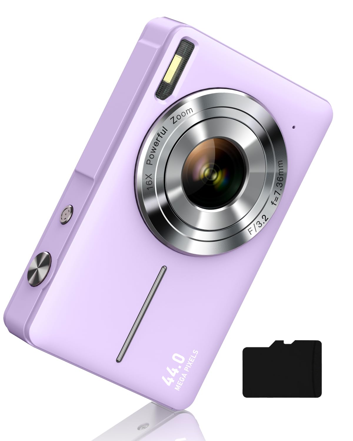 Digital Camera, FHD 1080P Camera, Digital Point and Shoot Camera with 16X Zoom Anti Shake, Compact Small Camera for Boys Girls Kids