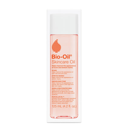 Bio-Oil Skincare Body Oil Serum, Face and Body Moisturizer with Vitamin E & A, for Scars, Stretch Marks, Sensitive Skin, All Skin Types, Dermatologist Recommended, Non-Comedogenic, 6.7 Oz