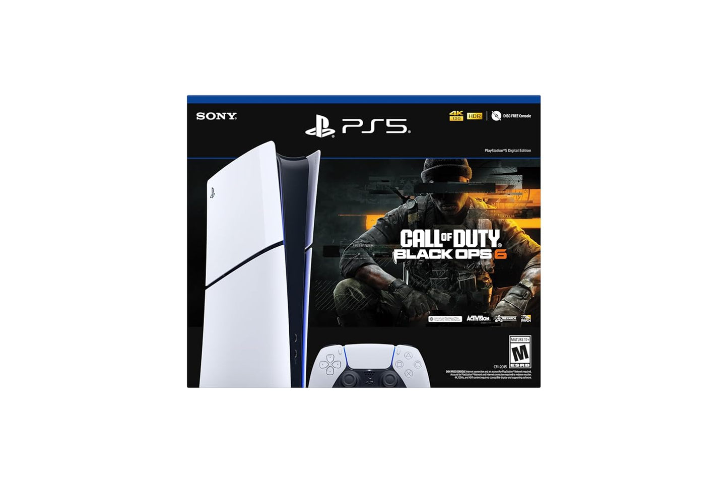 PlayStation®5 Digital Edition – Call of Duty®: Black Ops 6 Bundle (model group – slim)