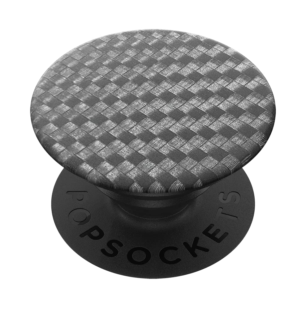 ​​​​PopSockets Phone Grip with Expanding Kickstand, Adhesive Grip - Black