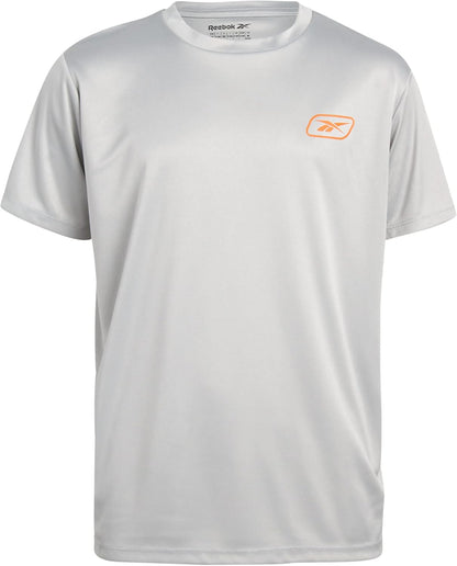 Reebok Boys’ Active T-Shirt – 2 Pack Dry Fit Performance Shirt for Boys – Kids Athletic Sports Tee (8-20)