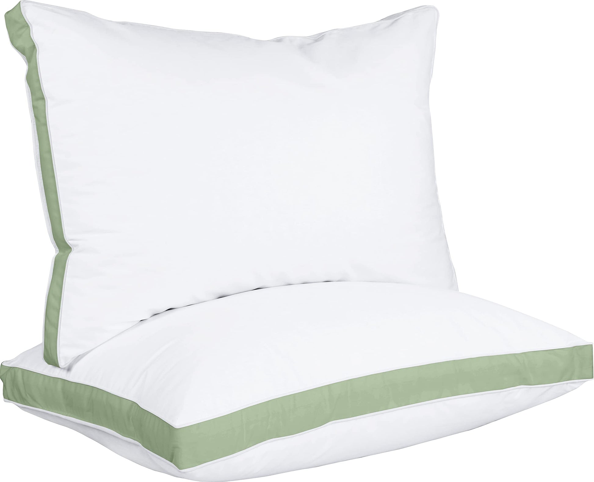 Utopia Bedding Bed Pillows for Sleeping Queen Size (White), Set of 2, Cooling Hotel Quality, Gusseted Pillow for Back, Stomach or Side Sleepers
