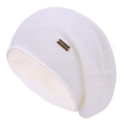 jaxmonoy Slouchy Knit Beanie Hat for Women Winter Soft Warm Ladies Laightweight Slouch Knitted Skull Beanies Cap