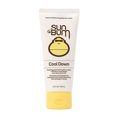 Sun Bum Cool Down Aloe Vera Gel - Vegan After Sun Care to Soothe and Hydrate Sunburn - 8 oz