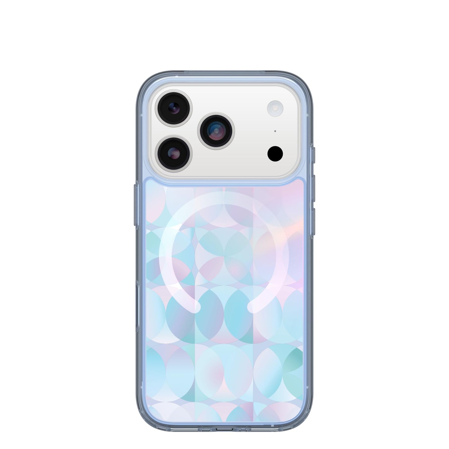 OtterBox iPhone 17 Symmetry Series Clear Case - Golden Bloom - Green